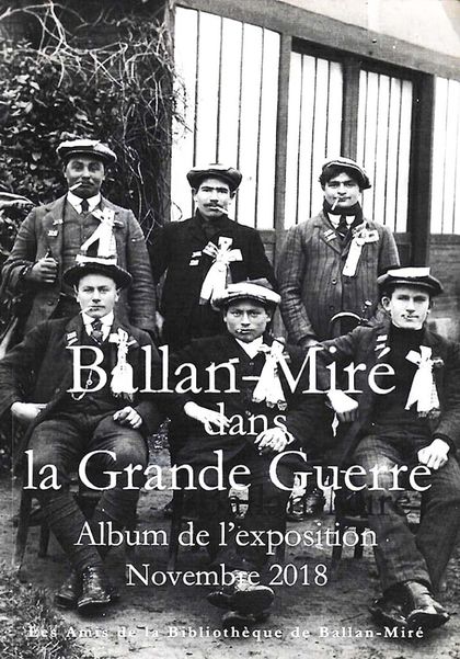 Couverture : Ballan-Miré dans la Grande Guerre, album de l'exposition