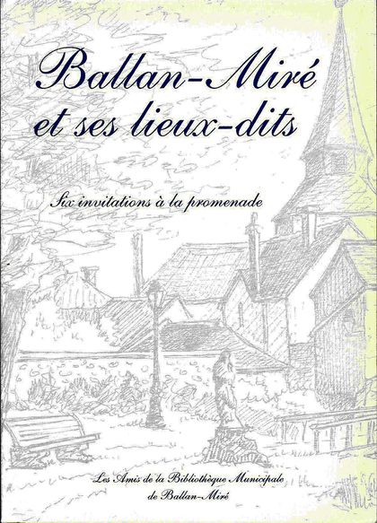 Couverture : Ballan-Miré et ses lieux-dits