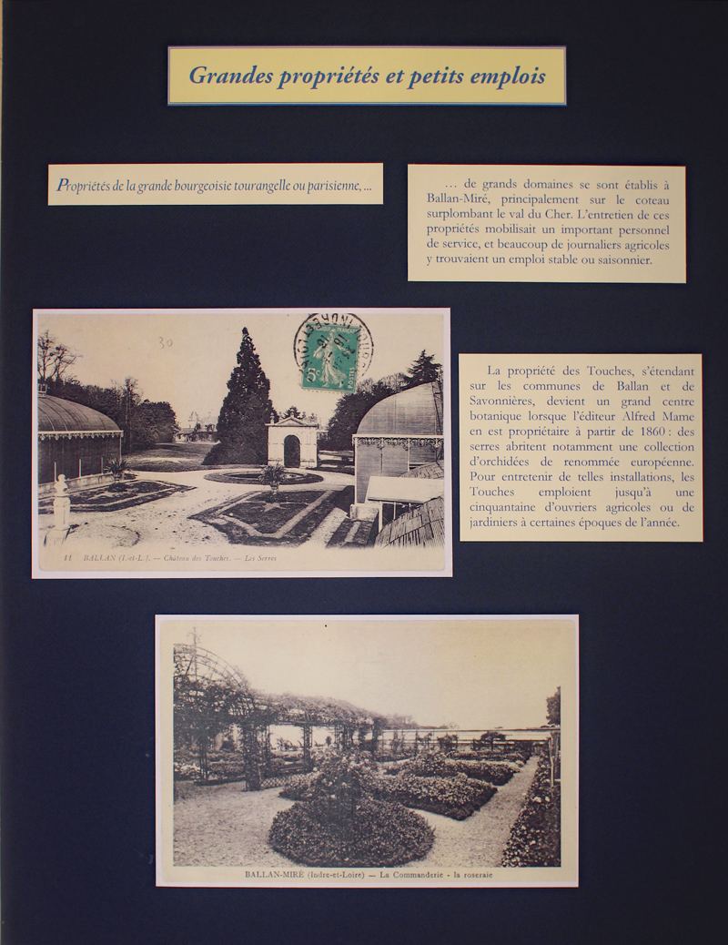 Images de la vie rurale à Ballan-Miré