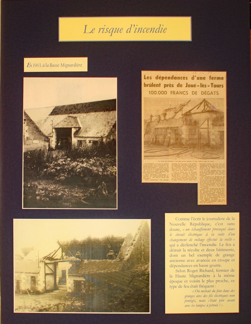 Images de la vie rurale à Ballan-Miré