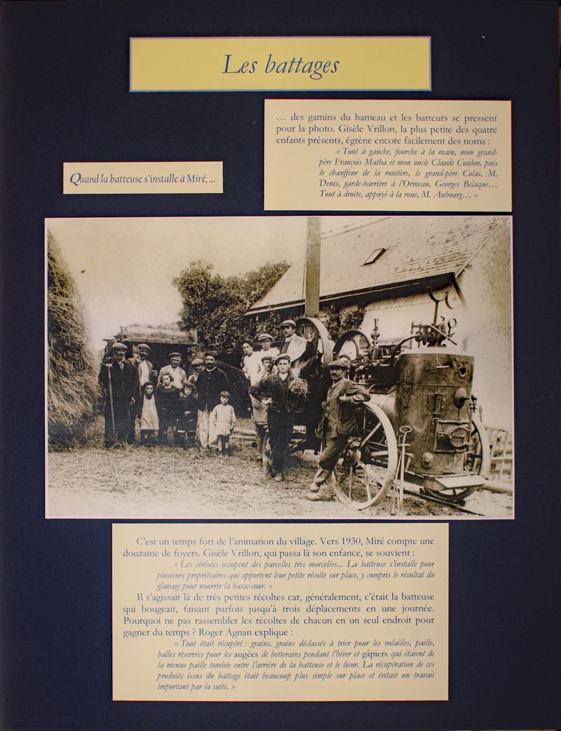 Images de la vie rurale à Ballan-Miré