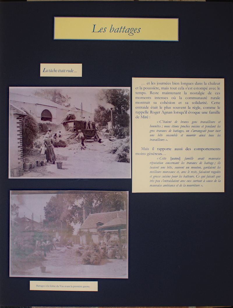 Images de la vie rurale à Ballan-Miré